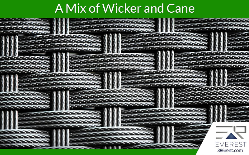 Wicker and cane are not most people's first choice when to come to upscale, high-end furniture.